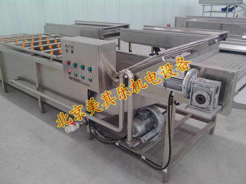 2GH510/1.6kw高壓鼓風機用于蔬菜清洗機配套現(xiàn)場圖