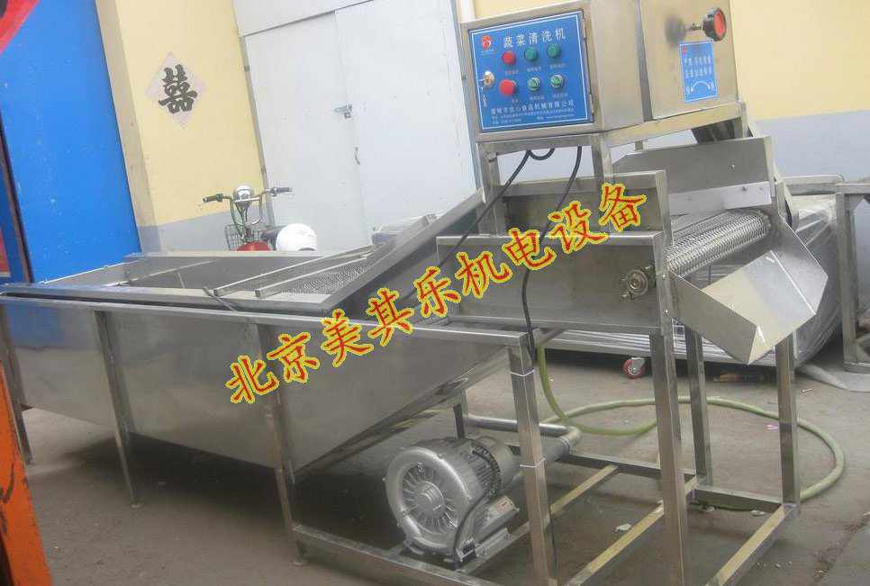 2GH510/1.6kw高壓鼓風機用于蔬菜清洗機配套現(xiàn)場圖