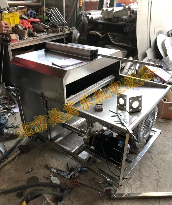 吹瓶機吹干風機，配置風刀使用